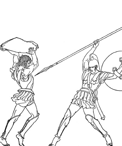 achilles coloring pages - photo #13