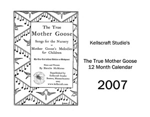 2007 Mother Goose Calendar
