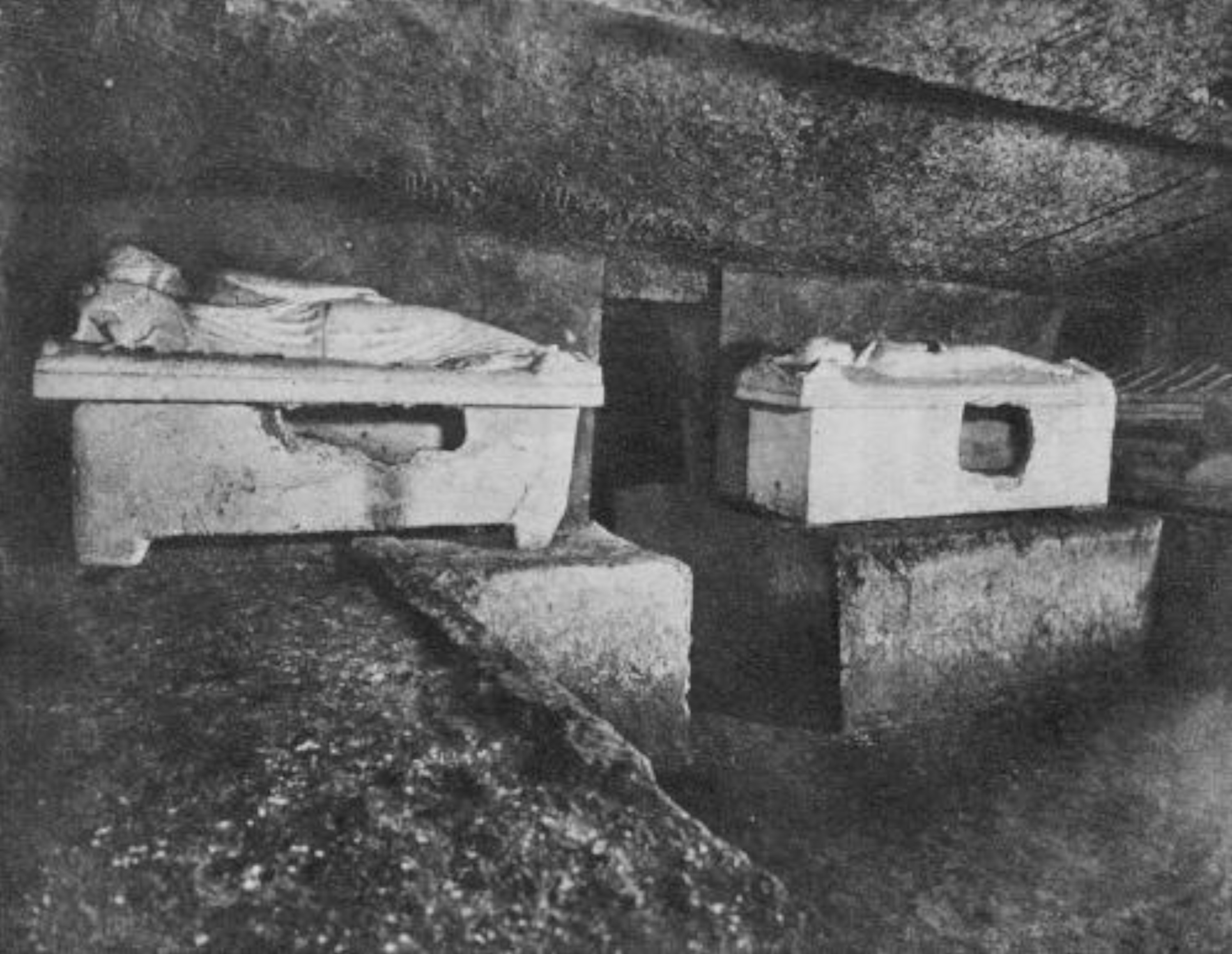 Cerveteri. Tomb of the Sarcophagi.